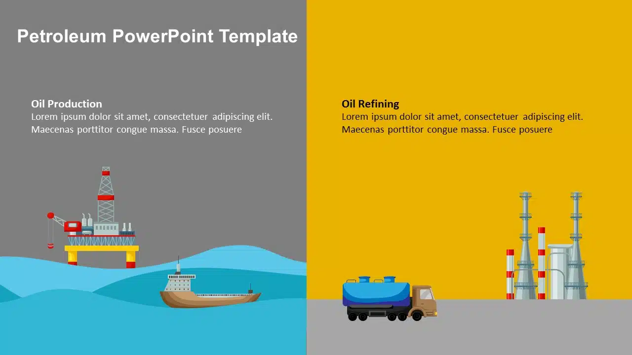 Petroleum PowerPoint Template & Google Slides Theme