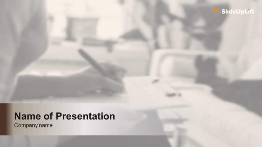 Presentation Title PowerPoint Template