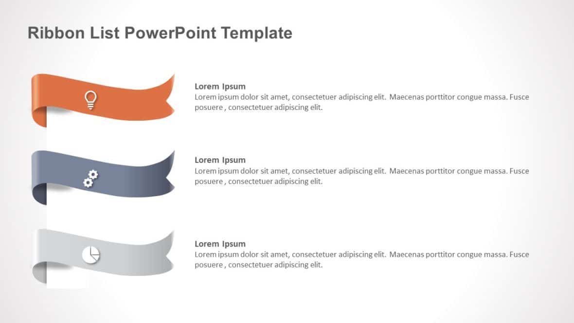 12+ Free Ribbon PowerPoint Templates & Slides SlideUpLift