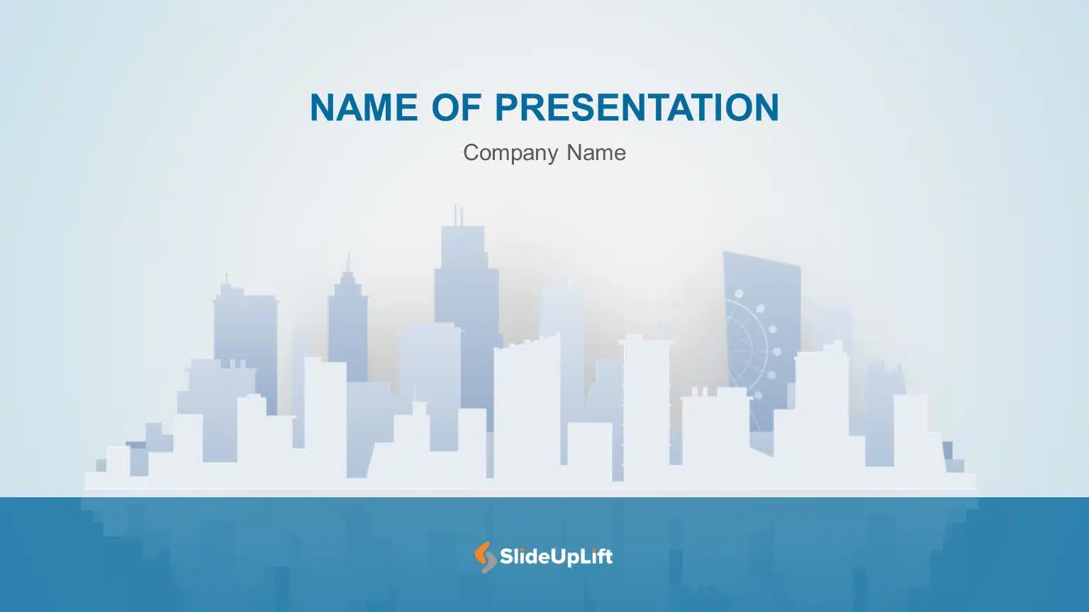 Skyscraper PowerPoint Template & Google Slides Theme