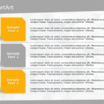 SmartArt List List MultipleLines 3 Steps & Google Slides Theme