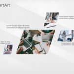 SmartArt Picture Picture Accent 4 Steps & Google Slides Theme