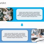 SmartArt Picture Picture Alternatingtext 2 Steps & Google Slides Theme