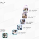 SmartArt Picture Picture Assending 6 Steps & Google Slides Theme