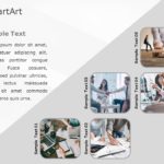 SmartArt Picture Picture Block 5 Steps & Google Slides Theme