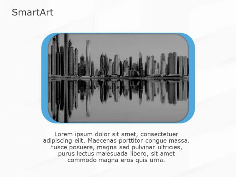 SmartArt Picture Picture Form 1 Steps & Google Slides Theme