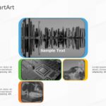SmartArt Picture Picture Form 4 Steps & Google Slides Theme