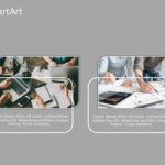 SmartArt Picture Picture Style 2 Steps PowerPoint Template & Google Slides Theme