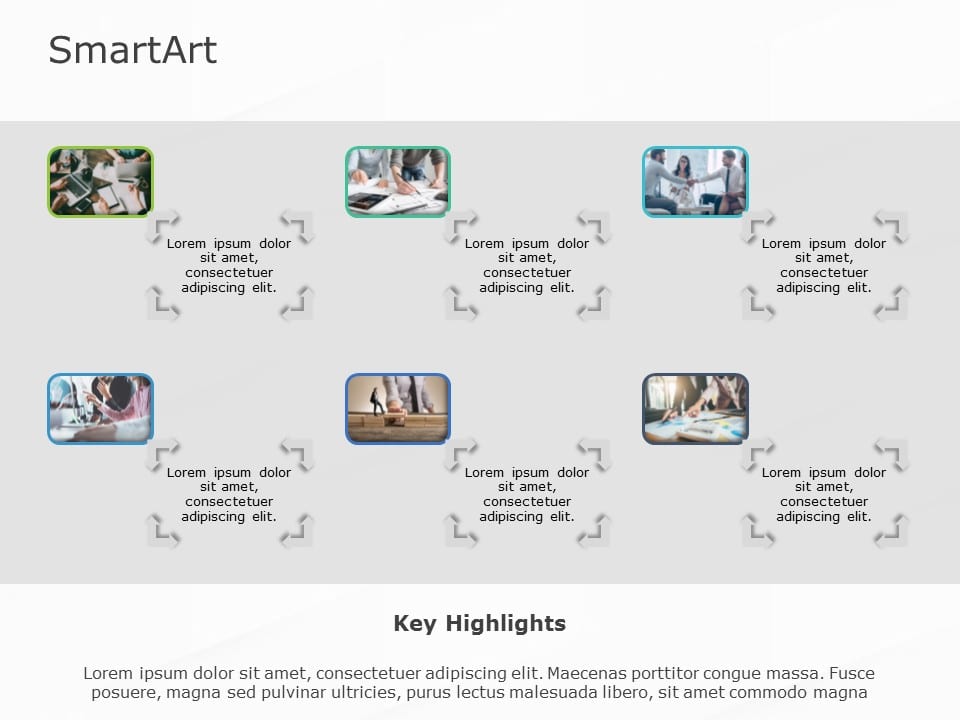 SmartArt Picture Picture Frames 6 Steps