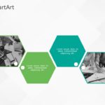SmartArt Picture Picture Hexagon 2 Steps & Google Slides Theme