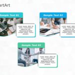 SmartArt Picture Picture Titled 3 Steps & Google Slides Theme