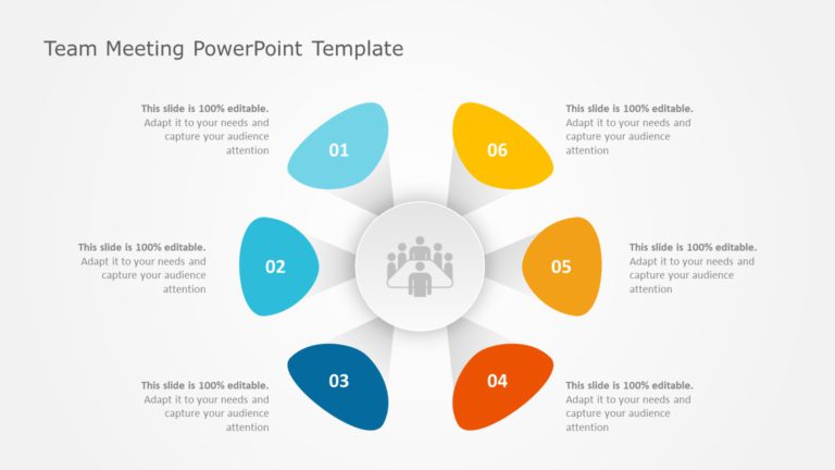 Team Meeting PowerPoint Template & Google Slides Theme