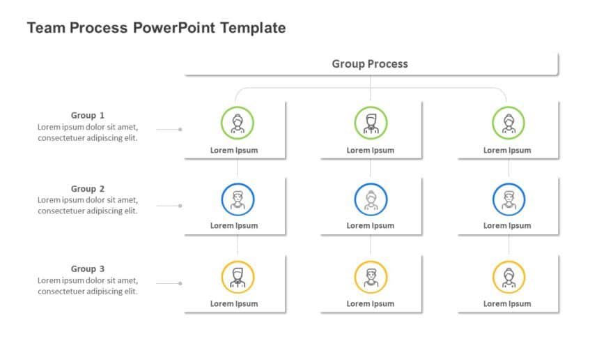 Team Process PowerPoint Template