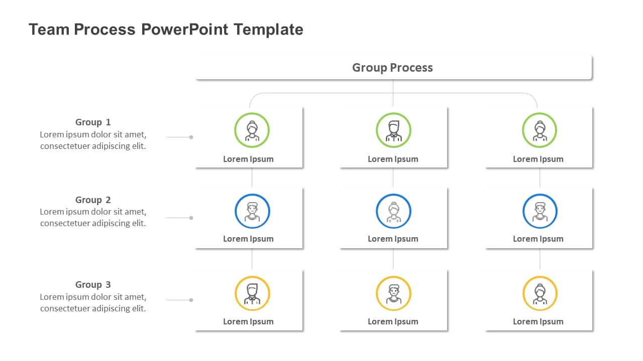Team Process PowerPoint Template & Google Slides Theme