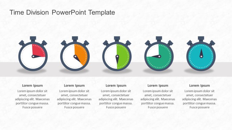Time Division PowerPoint Template & Google Slides Theme