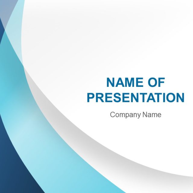 Growth Waves PowerPoint Template | SlideUpLift