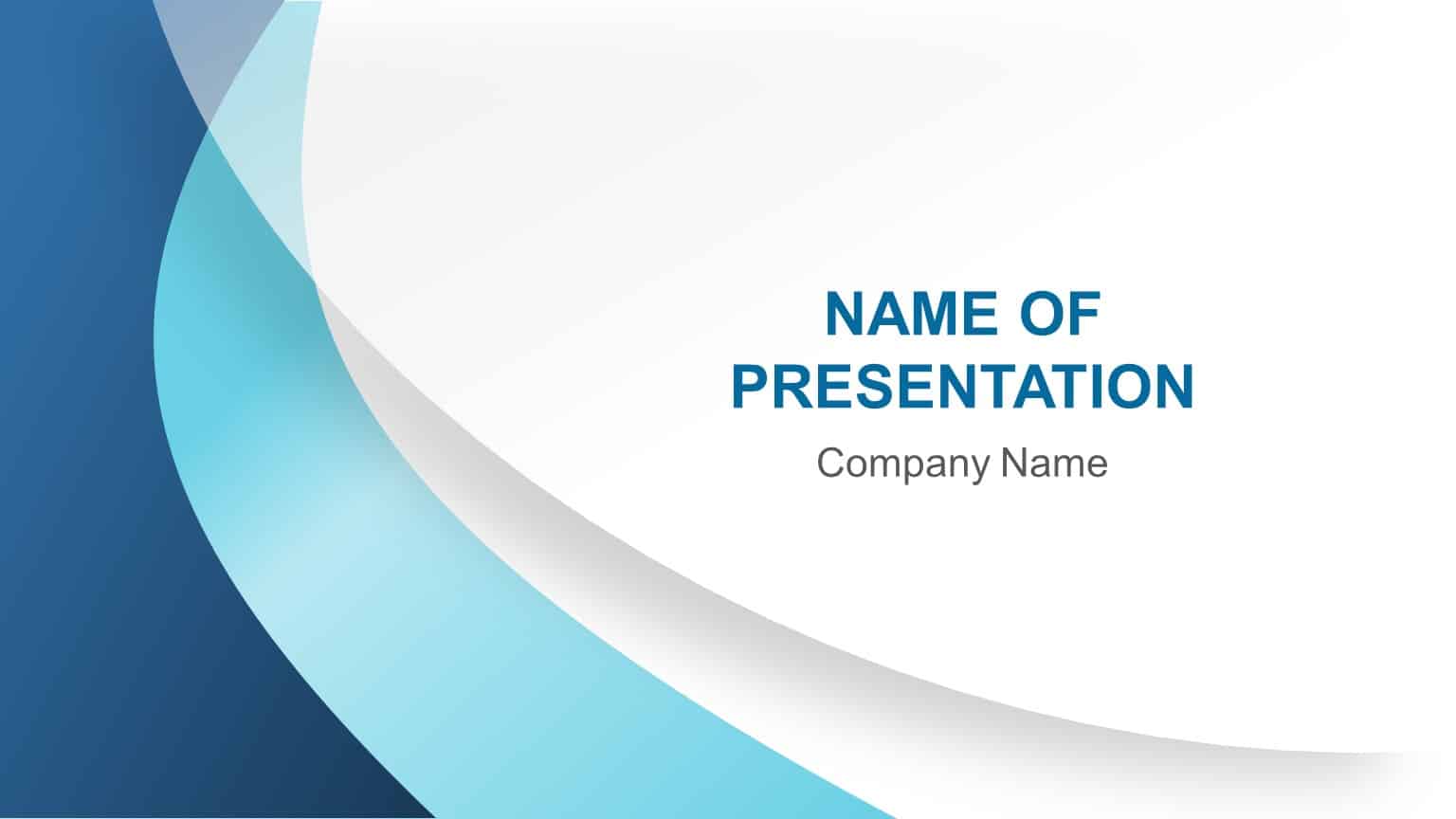 Waves PowerPoint Template & Google Slides Theme