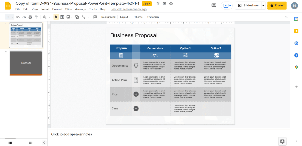 Business Proposal Executive Summary