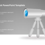 Binocular List PowerPoint Template & Google Slides Theme