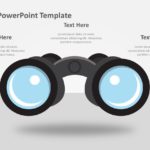 Binoculars PowerPoint Template & Google Slides Theme