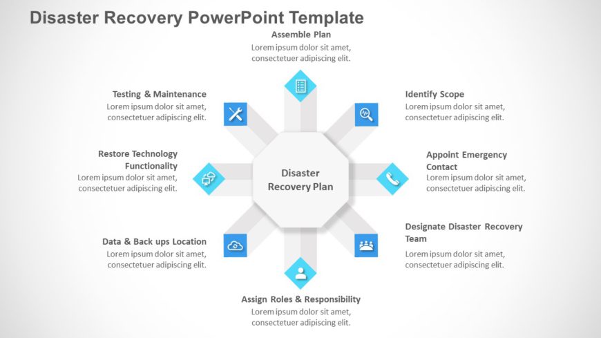 Disaster Recovery Plan PowerPoint Template