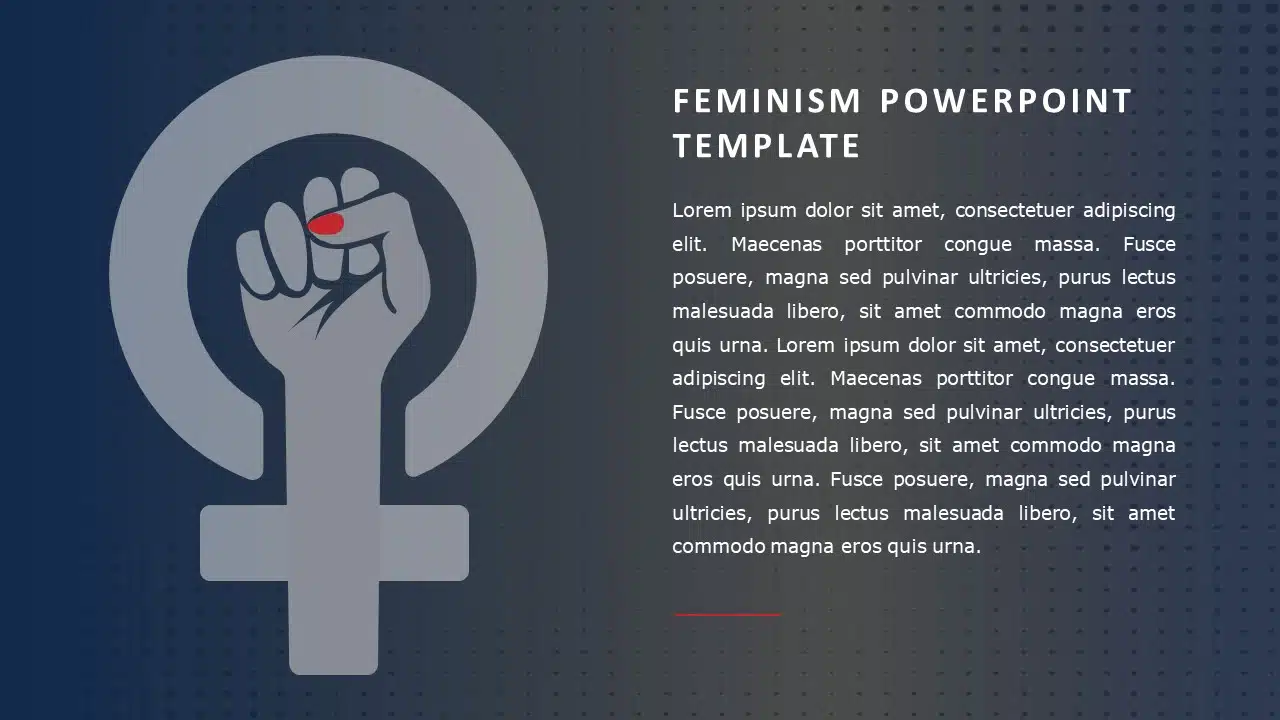 Feminism PowerPoint Template & Google Slides Theme