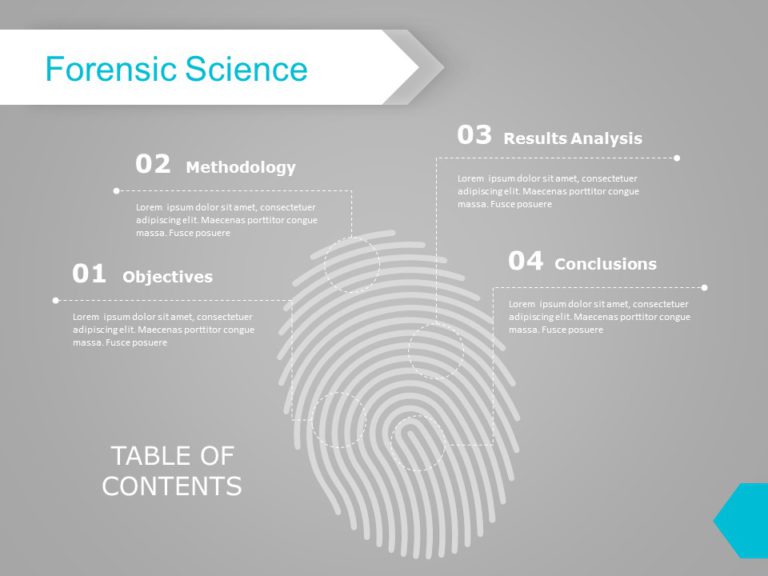 Forensic PowerPoint Template & Google Slides Theme