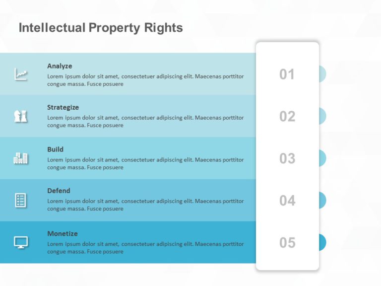Intellectual Property Rights PowerPoint Template