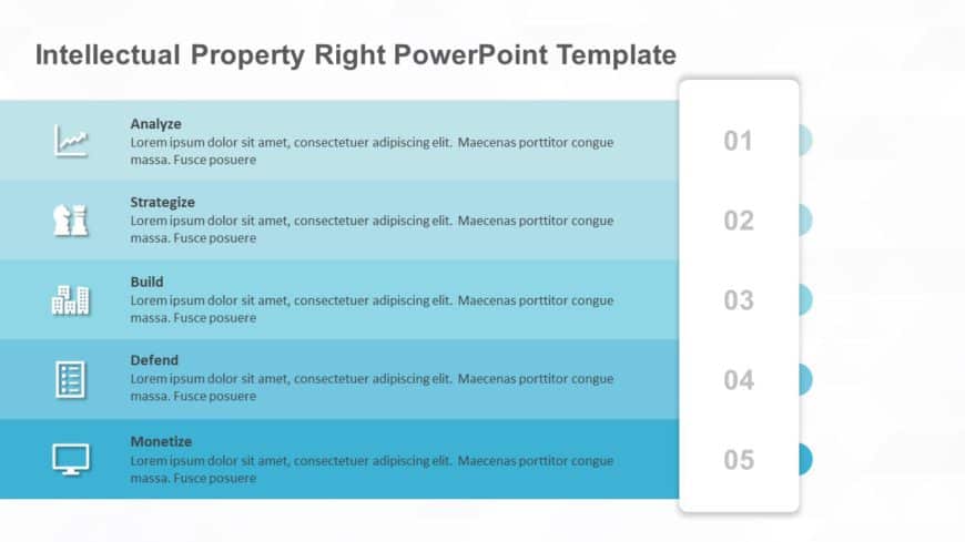 Intellectual Property Rights PowerPoint Template