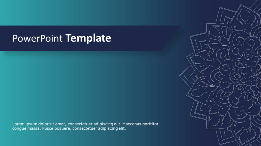 Mandala PowerPoint Template