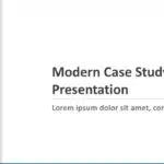 Modern Case Study Presentation & Google Slides Theme