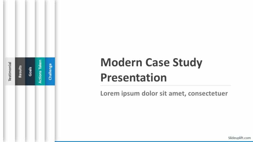Modern Case Study Presentation