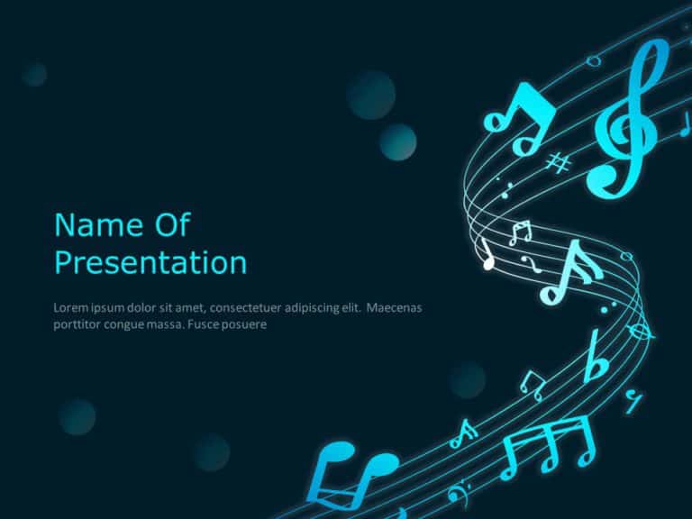 Music PowerPoint Template & Google Slides Theme