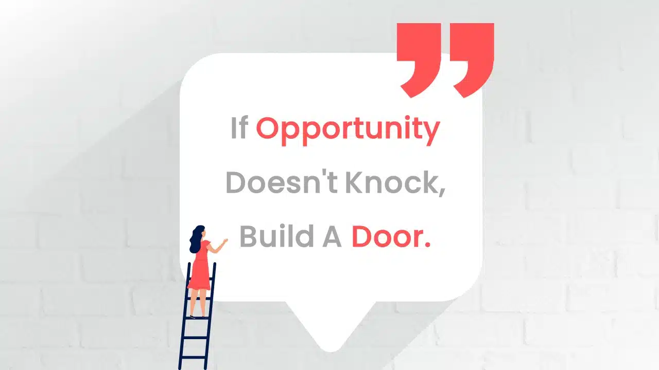 Opportunity Quote PowerPoint Template & Google Slides Theme