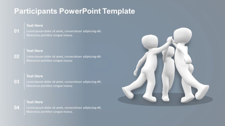 Participants PowerPoint Template & Google Slides Theme