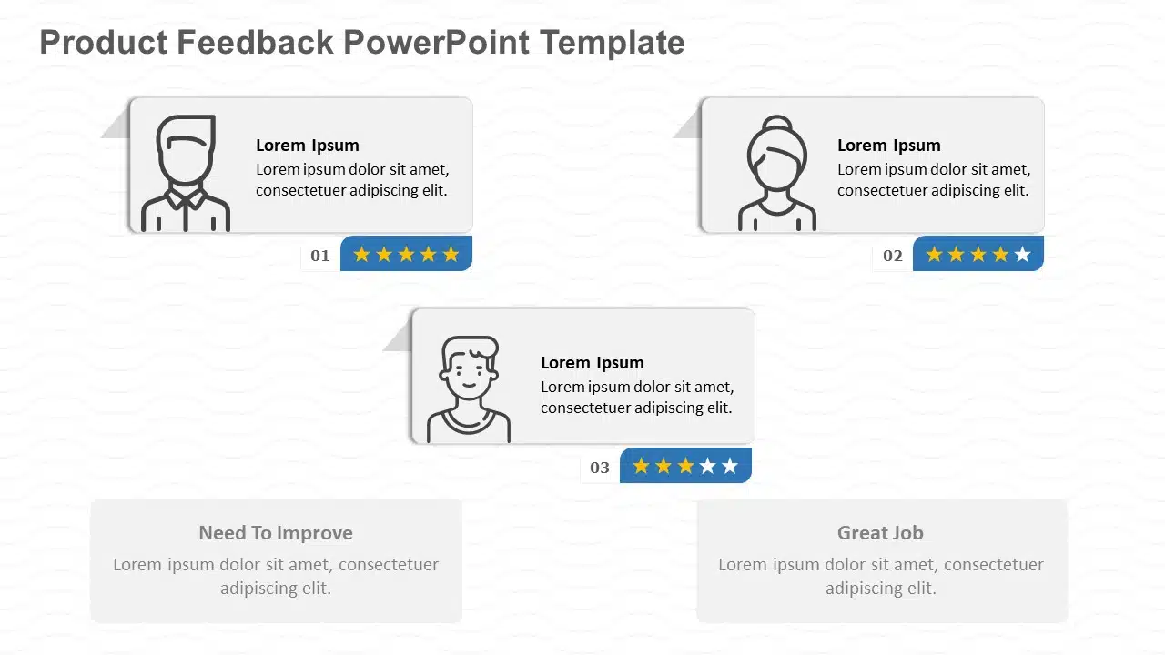 Product Feedback PowerPoint Template & Google Slides Theme