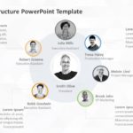 Project Org Structure PowerPoint Template & Google Slides Theme