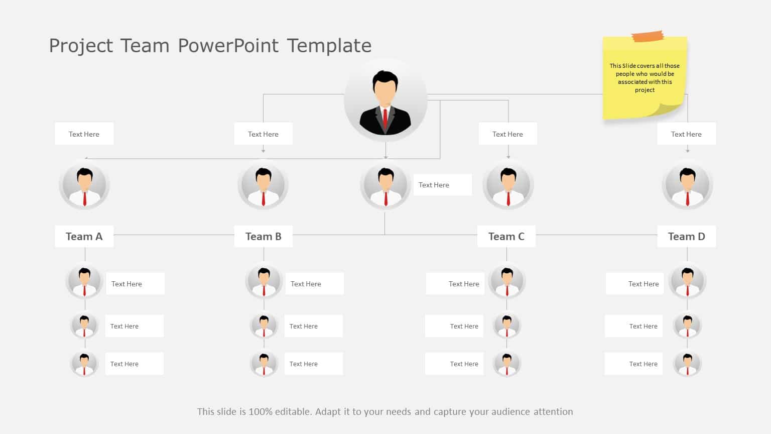Project Team Slide Example Project Team PowerPoint Template