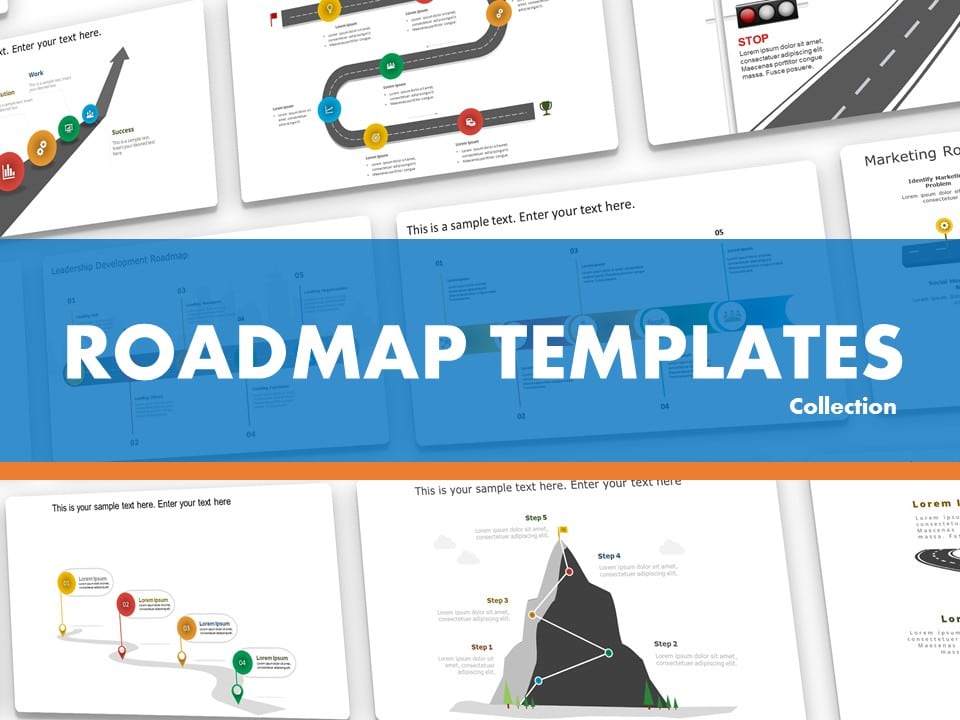 Roadmap Templates For PowerPoint & Google Slides Themes