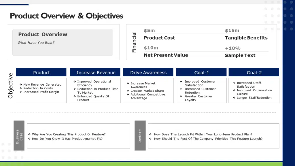 Product Overview & Objectives