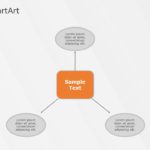 SmartArt Cycle Diverging Arrows 3 Steps & Google Slides Theme