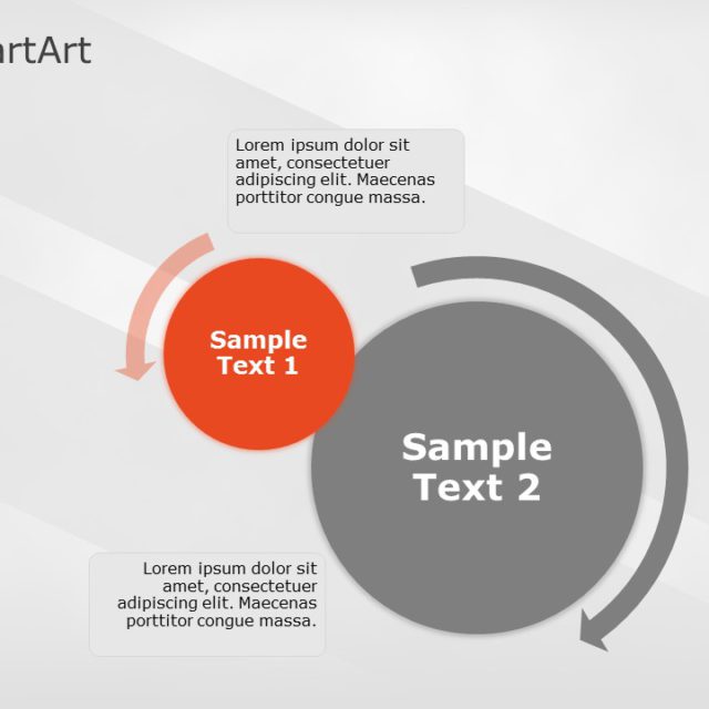 SmartArt Cycle Gears 3 Steps