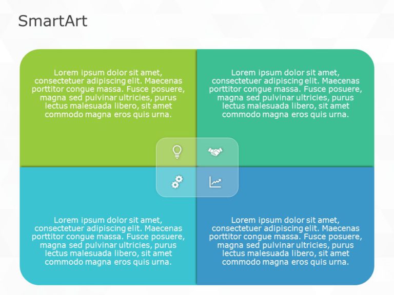 COVID Business Impact Grid Matrix PowerPoint Template COVID Business Impact Grid Matrix PowerPoint Template