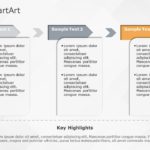 SmartArt Process Text 3 Steps & Google Slides Theme