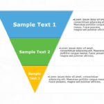 SmartArt Pyramid Inverted 3 Steps & Google Slides Theme