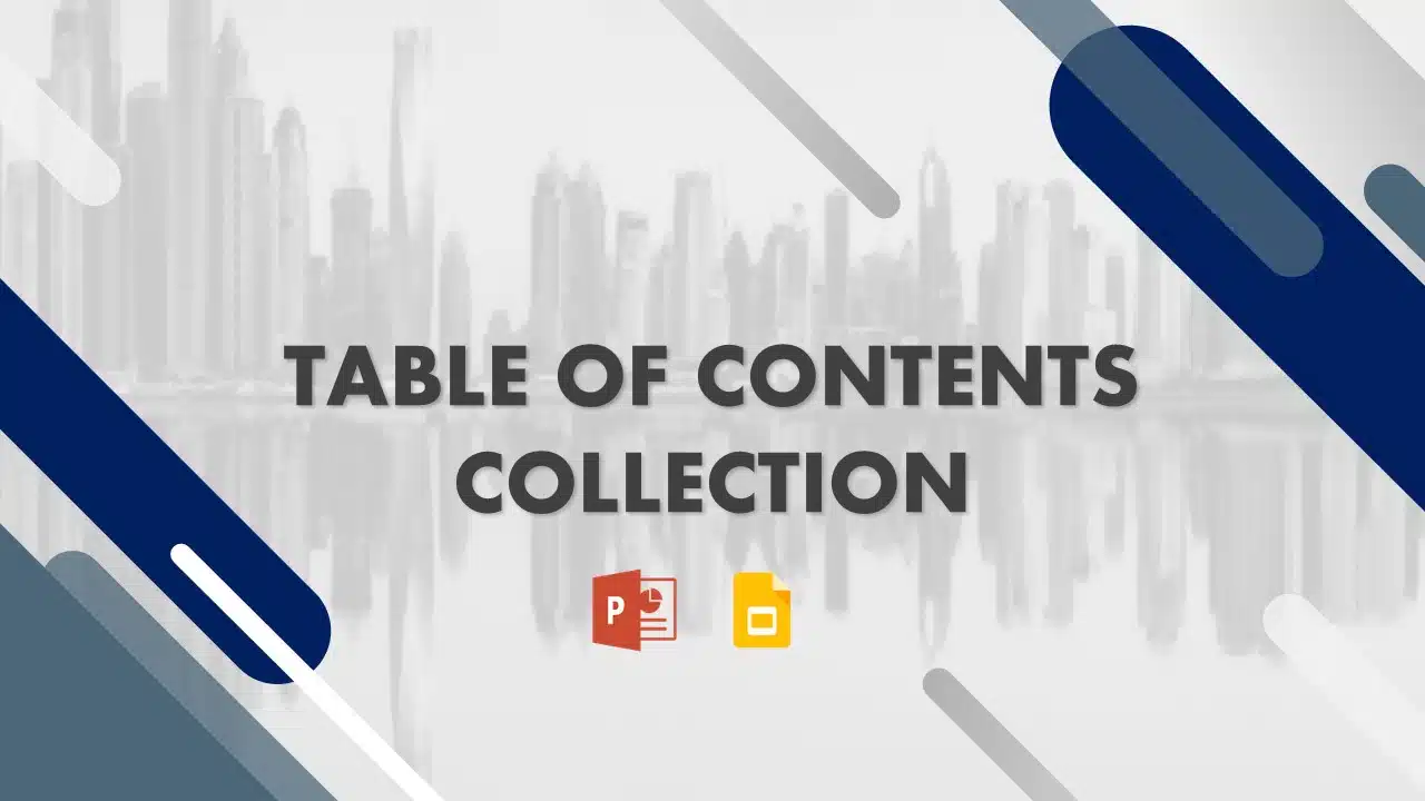 Table of Contents Templates for PowerPoint & Google Slides Theme