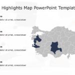 Turkey Map PowerPoint Template 03 & Google Slides Theme