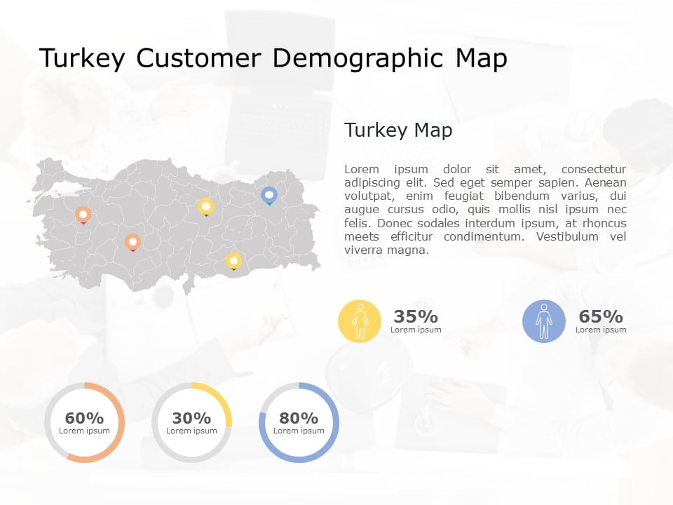 Turkey Map PowerPoint Template 04