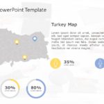 Turkey Map PowerPoint Template 04 & Google Slides Theme