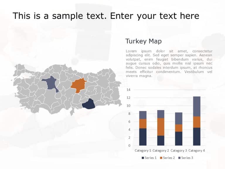 Turkey Map PowerPoint Template 07